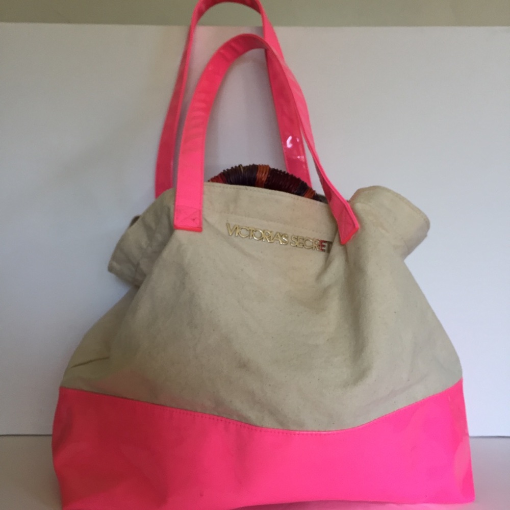 Victoria's secret canvas bag